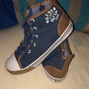 high top tommy hilfiger shoes